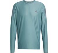 Adidas - T-shirt traspirante a maniche lunghe da uomo - OTR B Longsleeve Tee Preloved Teal per Uomo - Taglia S - Blu Blu S