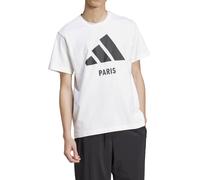 Adidas - T-Shirt Uomo Paris, Bianco Codice IZ0405