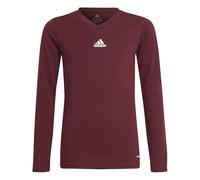 adidas Team Base Tee Y, Maglia lunga Bambini e ragazzi, Granata (Tmmaro), 11-12 anni