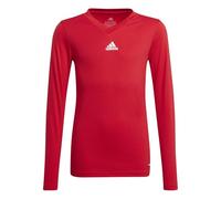 adidas Team Base Tee Y, Maglia lunga Bambini e ragazzi, Team Power Red, 15 anni