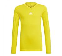adidas Team Base Tee Y, Maglia Lunga Bambino, Giallo (Tmyell), 1314