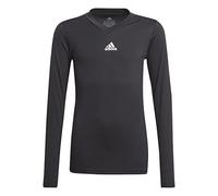 adidas Team Base Tee Y, Maglia Lunga Unisex-Adulto, Black, 7-8Y
