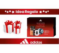 ADIDAS TEAM FORCE - CONFEZIONE REGALO UOMO - SET 3 PRODOTTI + PALLONE OMAGGIO
