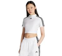 Maglietta Crop adidas Performance Teamgeist per donna Ref. JZ8279 Colore Bianco Taglia L