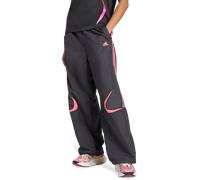 Adidas Originals Teamgeist Adicolor Oversized Tracksuit Pants Nero S Donna