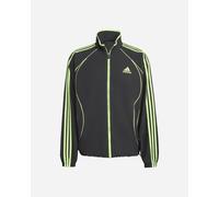 adidas Originals - Teamgeist - T-shirt a maniche lunghe nera e lime-Nero S