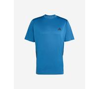 Adidas Tech Essentials Workout 3 Stripes Short Sleeve T-shirt Blu 2XL Uomo