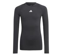 adidas Techfit AEROREADY - Maglietta a Maniche Lunghe per Ragazzi, 5-6 Anni, Colore: Nero
