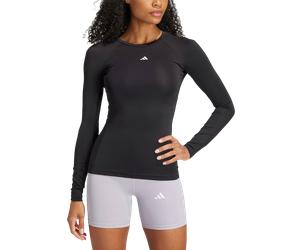 adidas TechFit Long Sleeve Training Magliette XL Nero