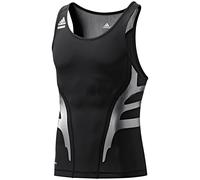 Adidas Techfit PW TPU Canotta Compressione Top Shirt Sottosmalto Uomo Sport Nero