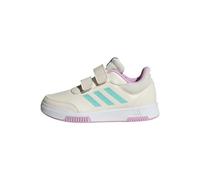 adidas Tensaur Hook And Loop Shoes, Sneaker Unisex - Bambini e Ragazzi, Chalk White Aqua Bliss Lilac, 34 EU