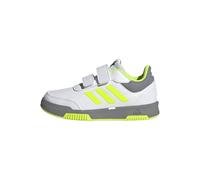 adidas Tensaur Hook And Loop Shoes, Sneaker Unisex - Bambini e Ragazzi, Ftwr White Lucid Lemon Grey Three, 33.5 EU