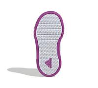 adidas Tensaur Hook And Loop Shoes, Sneaker Unisex - Bambini e Ragazzi, Shadow Navy Ftwr White Flash Pink, 26 1/2 EU