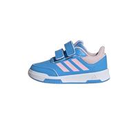 adidas Tensaur Hook And Loop Shoes, Sneaker Unisex - Bimbi 0-24, Blue Clear Pink Cloud White, 20 EU