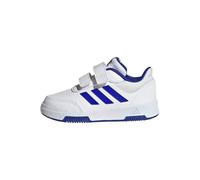 adidas Tensaur Hook And Loop Shoes, Sneaker Unisex - Bimbi 0-24, Cloud White Lucid Blue Black, 22 EU