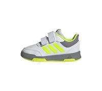 adidas Tensaur Hook And Loop Shoes, Sneaker Unisex - Bimbi 0-24, Ftwr White Lucid Lemon Grey Three, 26.5 EU