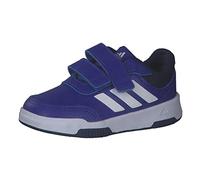 adidas Tensaur Hook And Loop Shoes, Sneaker Unisex - Bimbi 0-24, Lucid Blue Dark Blue, 23 EU