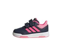 adidas Tensaur Hook And Loop Shoes, Sneaker Unisex - Bimbi 0-24, Shadow Navy Lucid Pink Bliss Pink, 21 EU