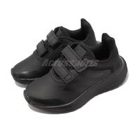 adidas Tensaur Run 2.0 CF K Black Grey Strap Junior Kids Running Shoes GZ3443