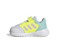 adidas TENSAUR Run 3.0 Shoes Infants, Scarpe da Corsa Unisex-Bimbi 0-24, Cloud White/Clear Pink/Hi-RES Yellow, 26 EU