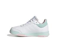 adidas Tensaur Sport Training Lace Shoes, Scarpe da Corsa Unisex-Bambini, Ftwr White/Clear Pink/Semi Flash Aqua, 37 1/3 EU