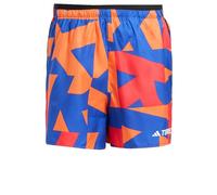 adidas TERREC - Pantaloncini Leggeri da Uomo, con Stampa, Taglia S, 12,7 cm
