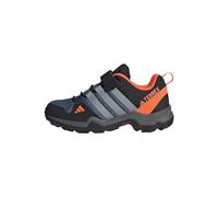 adidas Terrex AX2R Hook-And-Loop Hiking Shoes, Scarpe da Trekking Unisex-Adulto, Wonder Steel/Grey/Impact Orange, 36 2/3 EU