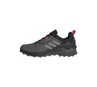 adidas Terrex AX4 Gore-Tex Hiking Shoes, Scarpe da Trekking Uomo, Grey Six/Grey Four/Solar Red, 42 2/3 EU