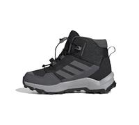 adidas Terrex Ax4R Mid Hiking Shoes Kids, Scarpe da Trekking Unisex-Bambini, CBLACK/GREFOU/GREYSIX, 34 EU