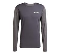 adidas Homme Multi Synthetic Base Layer Long Sleeve, Carbon/Grey Six, XXL