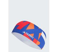 adidas Terrex - Climacool - Fascia blu semilucido / arancione semi impact con grafica S-M