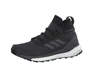 Adidas Terrex Free Hiker, Scarpe da trekking Uomo, Core Black/Grey Six/Active Orange, 43 1/3 EU