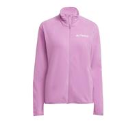 adidas Donna Terrex Multi Essentials Full Zip Fleece Jacket, Preloved Purple, M