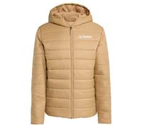 adidas Uomo Terrex Multi Essentials CLIMAWARM Insulated Hooded Jacket, Cardboard, M