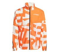 ADIDAS TERREX Giacca sportiva 'Multi' arancione / bianco Uomo ADIDAS TERREX S arancione / bianco