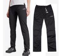 Adidas Terrex Hybrid Softshell Pantaloni Donna da Trekking All'Aperto Nero