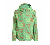 adidas Terrex Jr Minecraft Terrex 2 Layer Climaproof Rain - giacca hardshell - bambino Green 13-14A