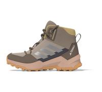 adidas Unisex - Bambini e Ragazzi Terrex AX4R Mid Hiking Shoes, Wonder Taupe/Reflective Silver/Ice Tangerine, 38 EU