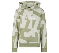 adidas Terrex - Kid's MT AOP Logo - Felpa con cappuccio 164 olivia