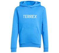adidas Terrex - Kid's MT Logo - Felpa con cappuccio 170 blu