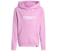 adidas Terrex - Kid's MT Logo - Felpa con cappuccio 176 fuchsia