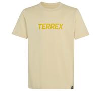 adidas Terrex - Kid's MT Logo Tee - T-shirt 164 beige
