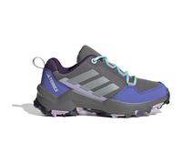 adidas Terrex AX4R Hiking Shoes, Scarpe da Trekking Unisex-Bambini, Grey Four/Matte Silver/Semi Flash Aqua, 37 1/3 EU