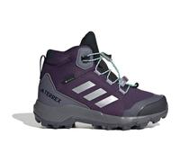 adidas Terrex Mid Gore-Tex Hiking Shoes Kids, Scarpe da Trekking Unisex-Bambini, Aurora Plum/Silver Met./Semi Flash Aqua, 31 1/2 EU