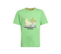 Adidas K MINECRAFT MT TEE Tees green in taglia:Age 8-10 | EU 128-140
