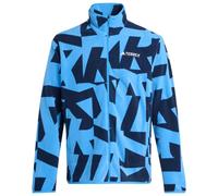 adidas Terrex - MT AOP Full Zip Fleece - Giacca in pile M blu