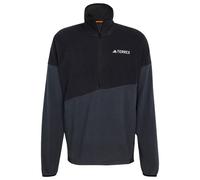 adidas Terrex - MT CW Fleece Anorak - Pullover in pile S nero/blu