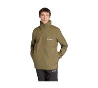 Adidas - Terrex Multi Essentials 2L Rain Jacket - - Sport - Uomo - Verde - 2XL