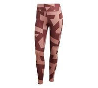 adidas Terrex - Multi - Leggings color argilla caldo / bordeaux / bordeaux con stampa-Arancione 50