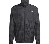 ADIDAS Terrex Multi Printed Wind Jacket - Uomo - Nero - Taglia L- modello 2025